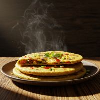 Pudina/Mirchi Paratha