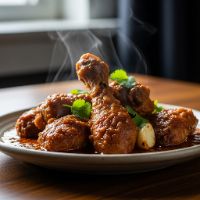 Punjabi Garlic Chicken