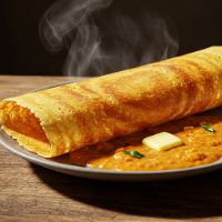 Rava Butter Masala Dosa