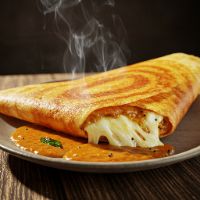 Rava Cheese Sada Dosa