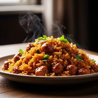 Schezwan Combination Rice (Half)