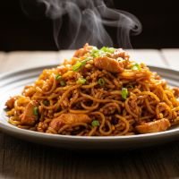 Egg Schezwan Rice (Half)