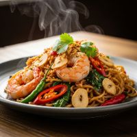 Seafood Chilly garlic Noodles