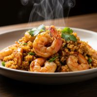 Seafood Chilly garlic Rice