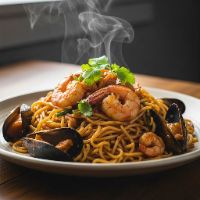 Seafood Schezwan Noodles