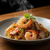 Seafood Triple Fried Rice