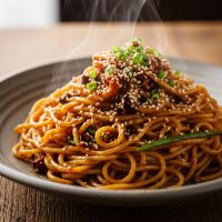Sesame Chilly Oil Noodles