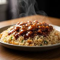 Sezn Mnchrm Fried Rice With Gravy