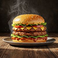 Shahi Double Chi. Burger