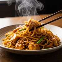 Singapore Noodles (Veg.)