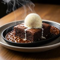 Sizzling Brownie with Ice Cream