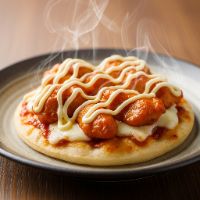 Small Chicken Mayo Cheese Pizza