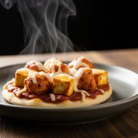 Small Chicken Paneer Cheese Pizza