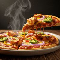 Smoke Paneer Pizza