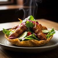 Smoky Chicken Seekh Casket