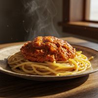 Spaghetti with Veracutuz Sauce
