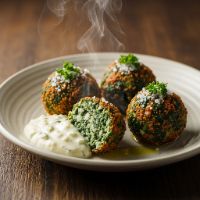 Spinach Cheese Bullets