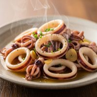 Squid Butter Garlic Dry