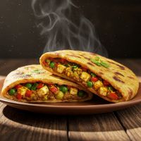 Stuff Bharwan Kulcha/Paratha(Paneer/Gobi/Aloo/Mix Veg./Hara Pyaaz)