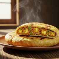 Stuffed Kulcha (Onion)