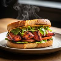 Tandoori Chicken Tikka Sandwich
