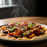 Tandoori Pizza (Veg.)