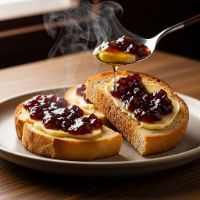 Toast Butter Jam