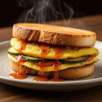 Toast Omlette Sandwich