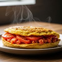 Tomato Omlete Sandwich