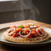 Tomato Onion Uthappam