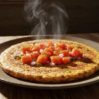 Tomato Onion Uttapam