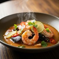 Tom Yum Yum Soup Seafood
