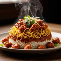 Triple Schezwan Rice