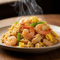 Egg Tripple Fried Rice (Half)