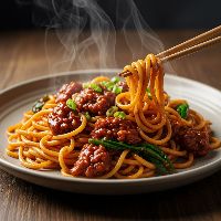 Trpl Sezn Noodles With Gravy