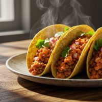 Vegan Chipotle Lentil Tacos