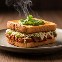 Veg Cheese Grill Sandwich