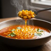 Veg Chilli Sweet Corn Soup