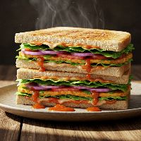 Veg Club Sandwich