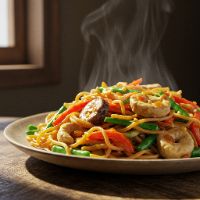 Veg. Combination Rice (Half)