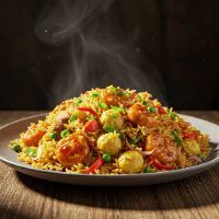 Veg. Combination Schez. Fried Rice (Half)