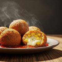Veg. Cheese Corn Balls