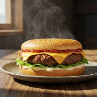 Veg. Cheese Moyo Burger