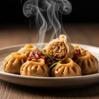 Veg. Crispy Momos (8 Pcs.)