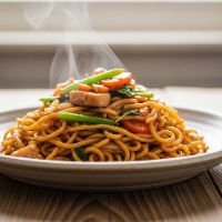 Veg. Fired Noodles