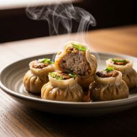 Veg. Fried Momos (7 Pcs)