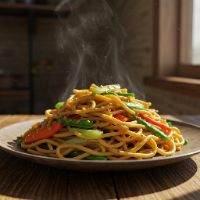 Veg. Garlic Noodles (Full)