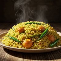 Veg. Green Chilli Rice (Full)