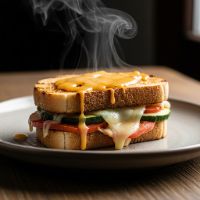 Veg. Grilled Cheese Sandwich