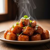 Veg. Honey Potato Chilly (Full)